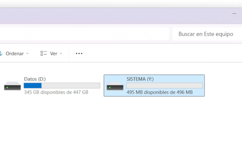 Paso 5: Crear la partición de arranque