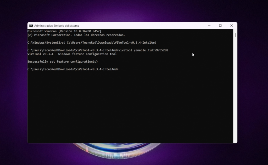 Cómo activar el Modo Xbox manualmente con ViveTool