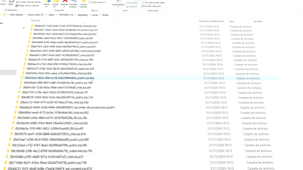 El Explorador de archivos tendría que volverse más rápido