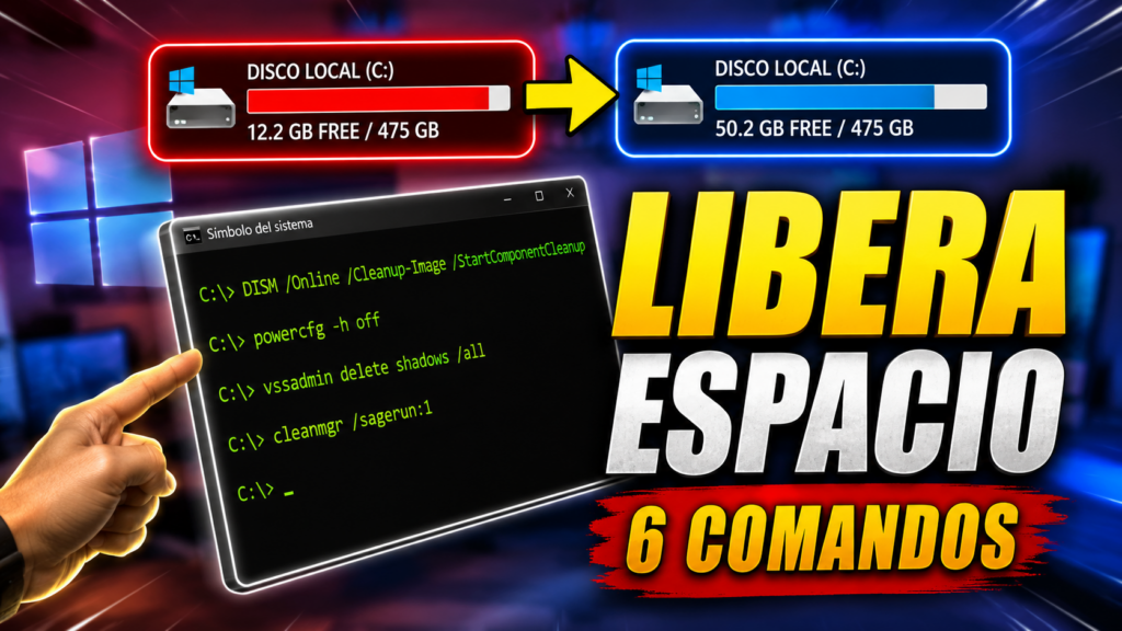 Liberar en espacio en Windows 11