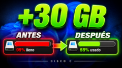 Libera más de 30GB Inútiles de Windows 11 con estos 6 comandos ✅ Libera más de 30GB Inútiles de Windows 11 con estos 6 comandos ✅