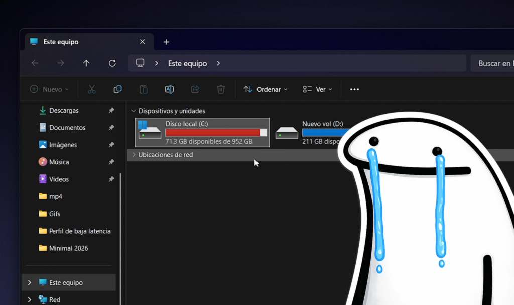 Por qué Windows termina ocupando tanto espacio con el tiempo