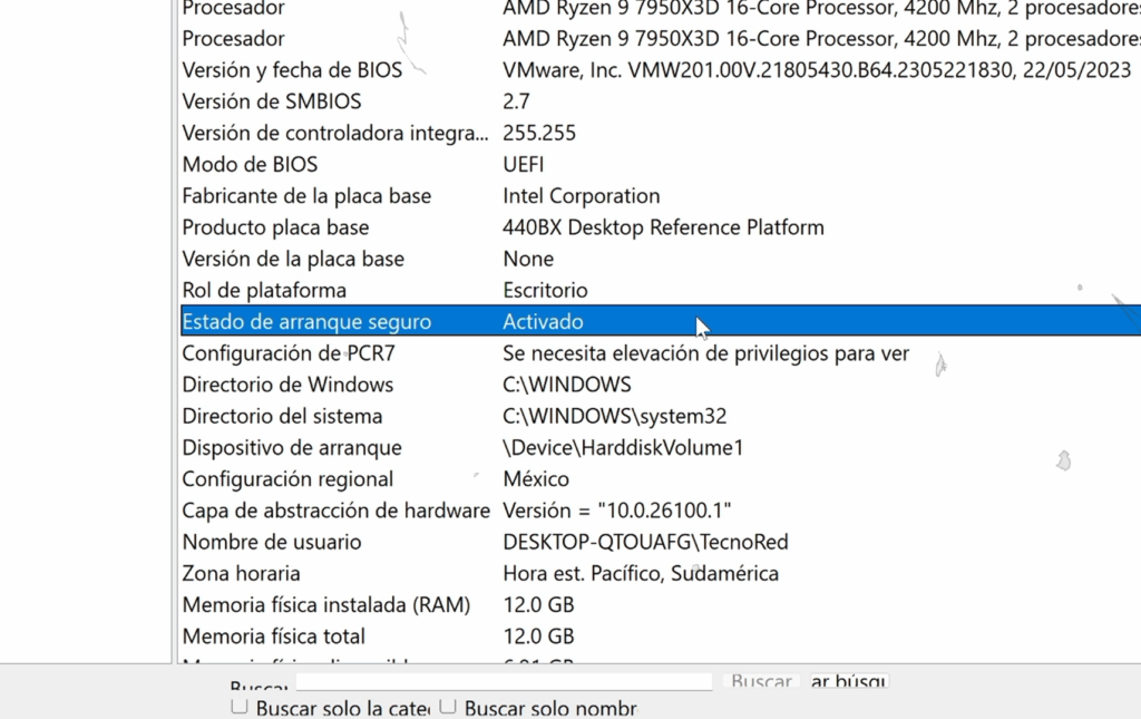 No es necesario desactivar Secure Boot
