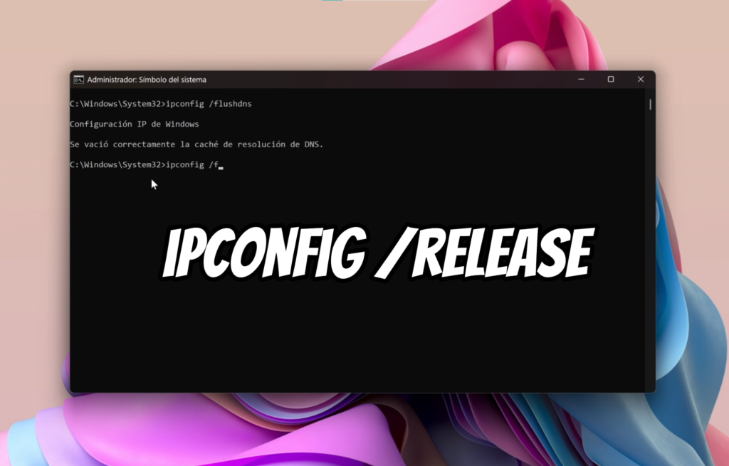 ipconfig /flushdns