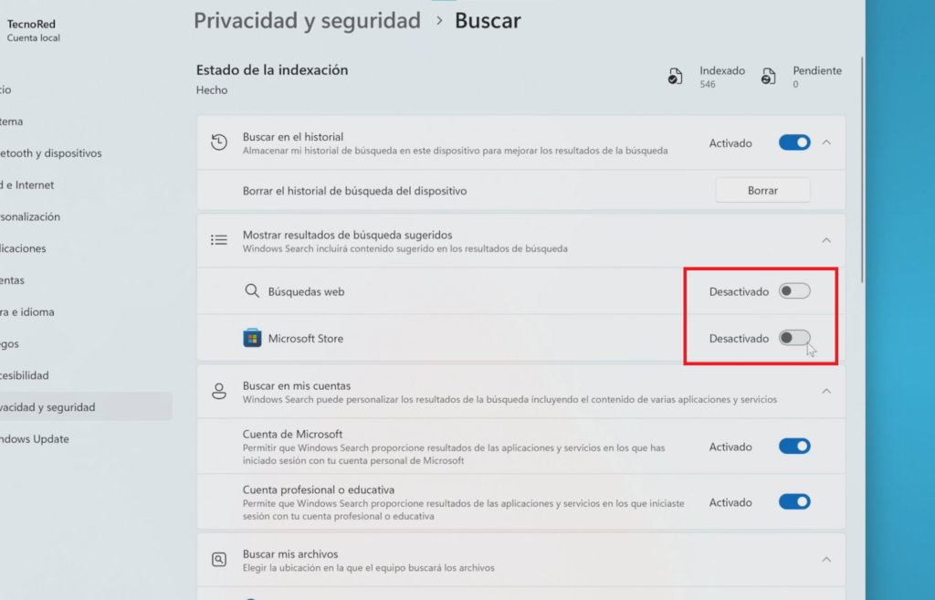 Más privacidad y una configuración más clara