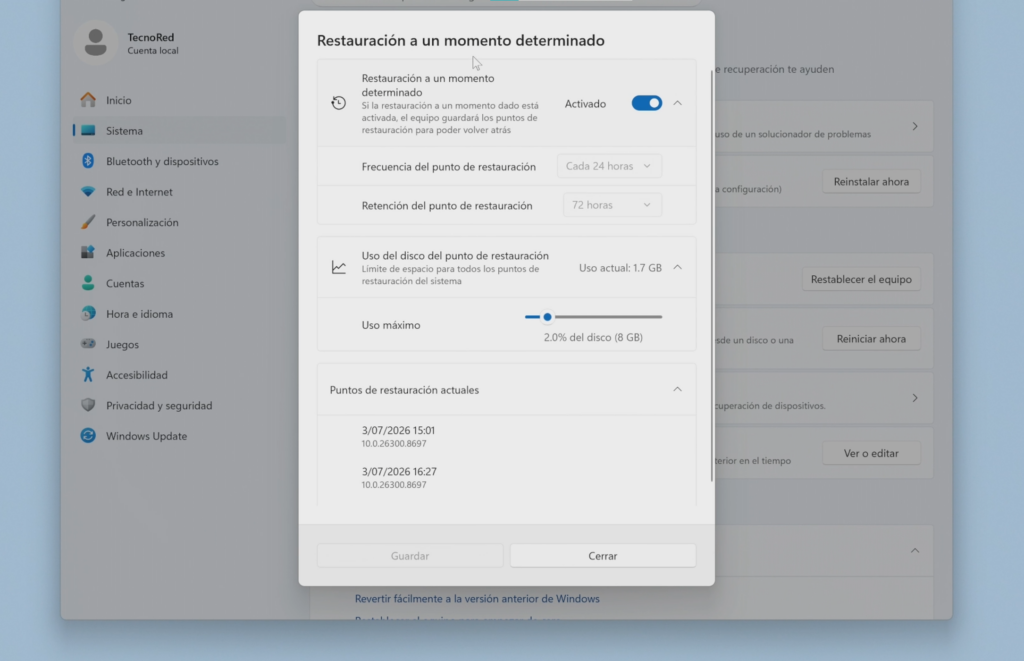 Restaurar Windows será mucho más sencillo