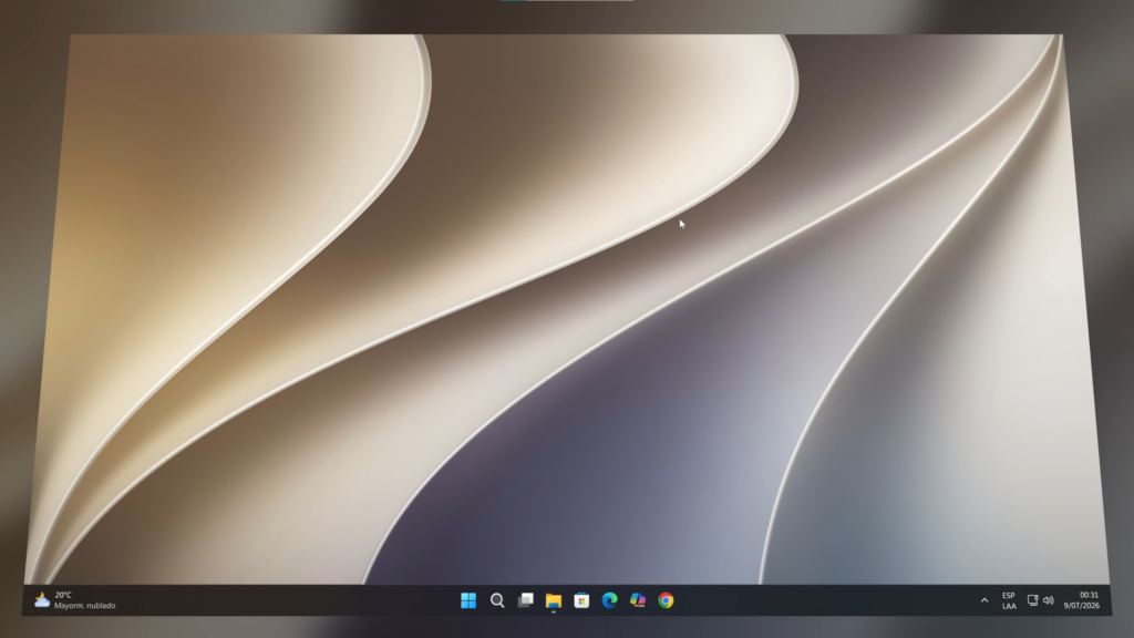Antes de comenzar: cambia el fondo de pantalla