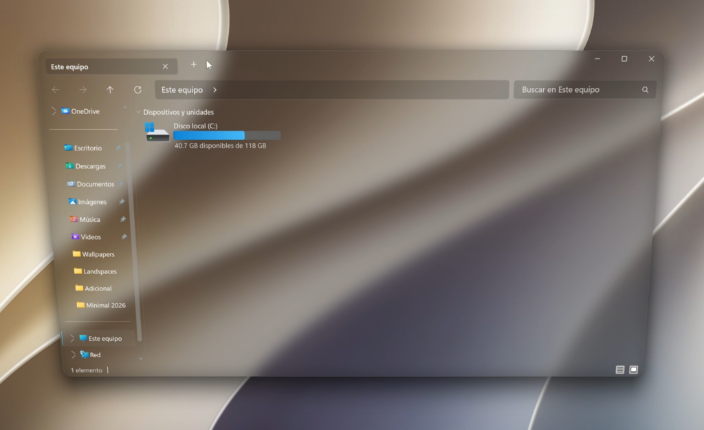 Haz que el Explorador de archivos luzca como macOS