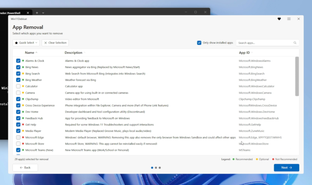 ¿Es seguro utilizar Windows 11 Debloater?