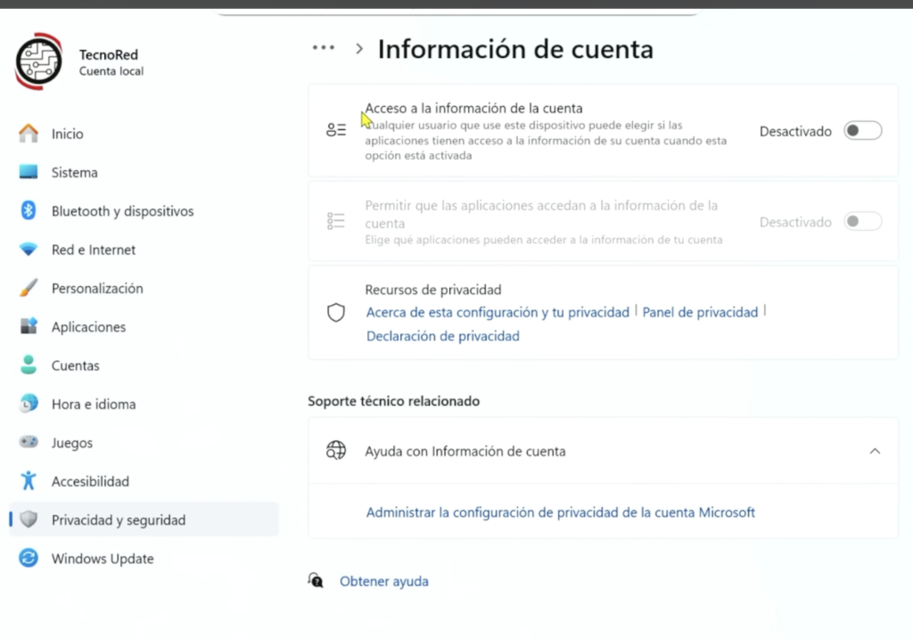 Bloquea el acceso de las aplicaciones a la información de tu cuenta