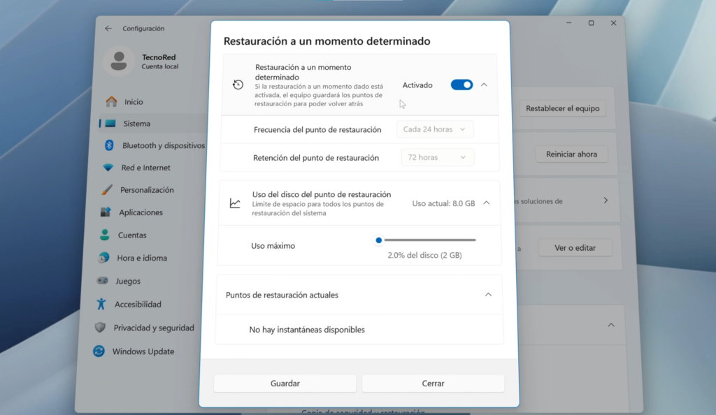 Nuevas herramientas de recuperación