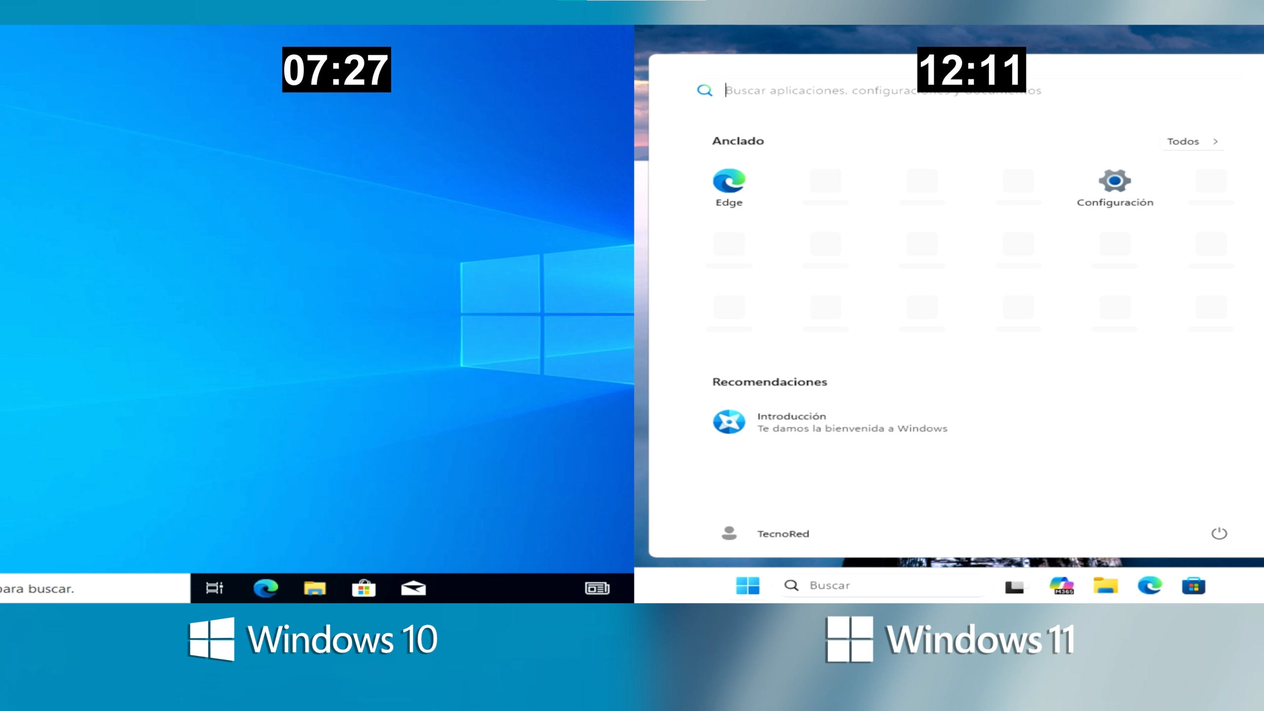 Tiempo de instalación: Windows 10 termina bastante antes