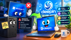 El Mejor Sistema para PCs que NO Soportan Windows 11: Deepin 25.2