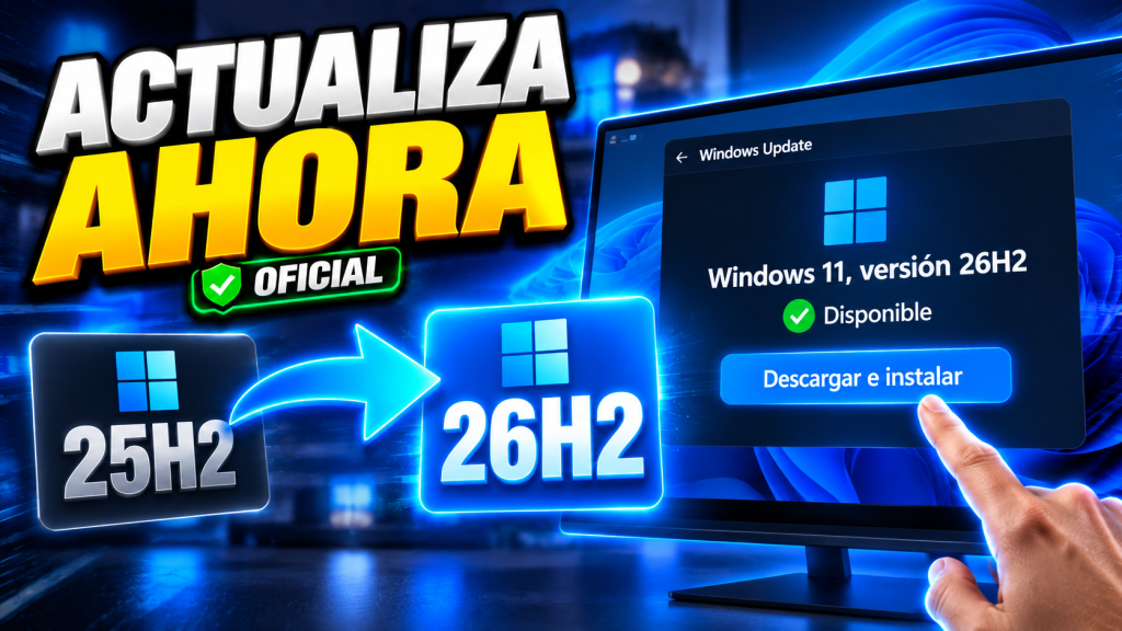 Ya Puedes Actualizar a Windows 11 26H2 AHORA MISMO 🚀