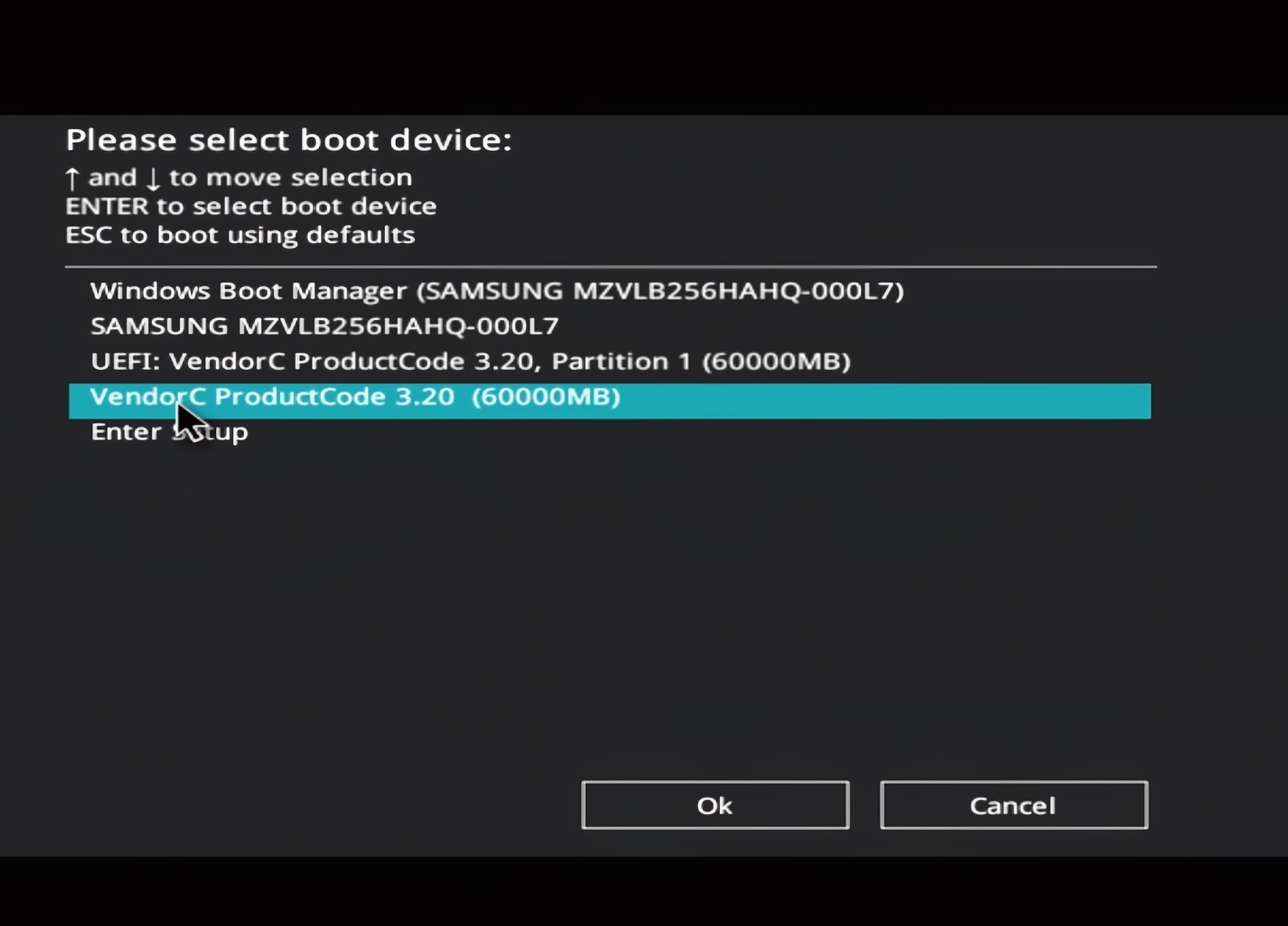 Iniciar la computadora desde la memoria USB