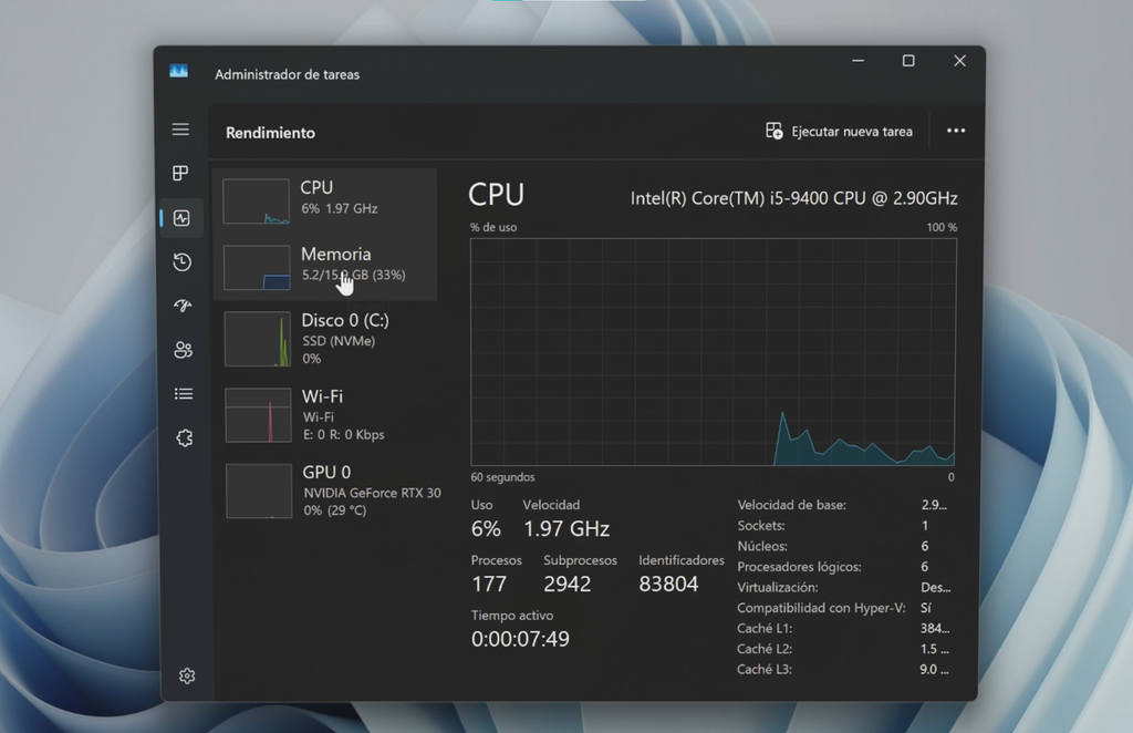 Comprobar el rendimiento de Windows antes de optimizarlo