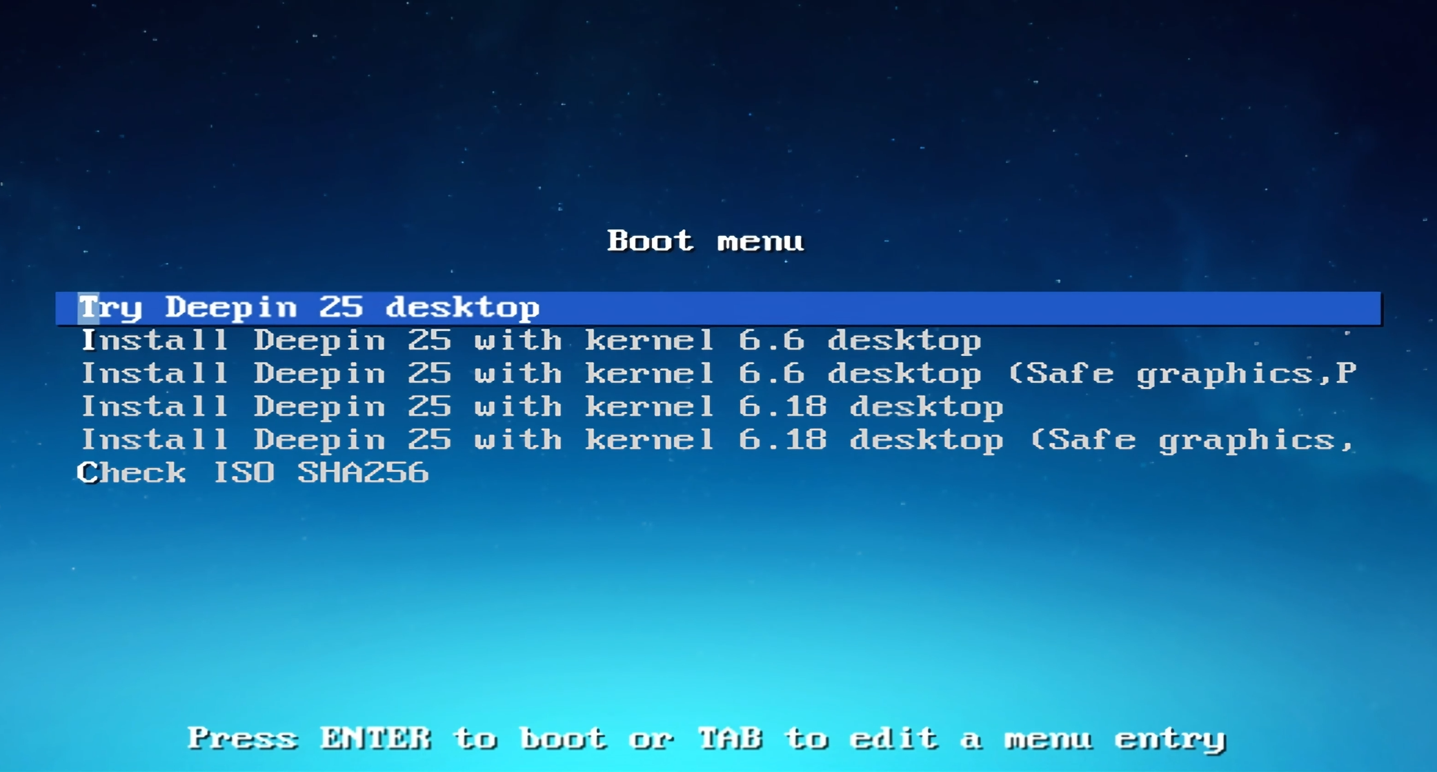 Probar Deepin sin instalarlo en la computadora