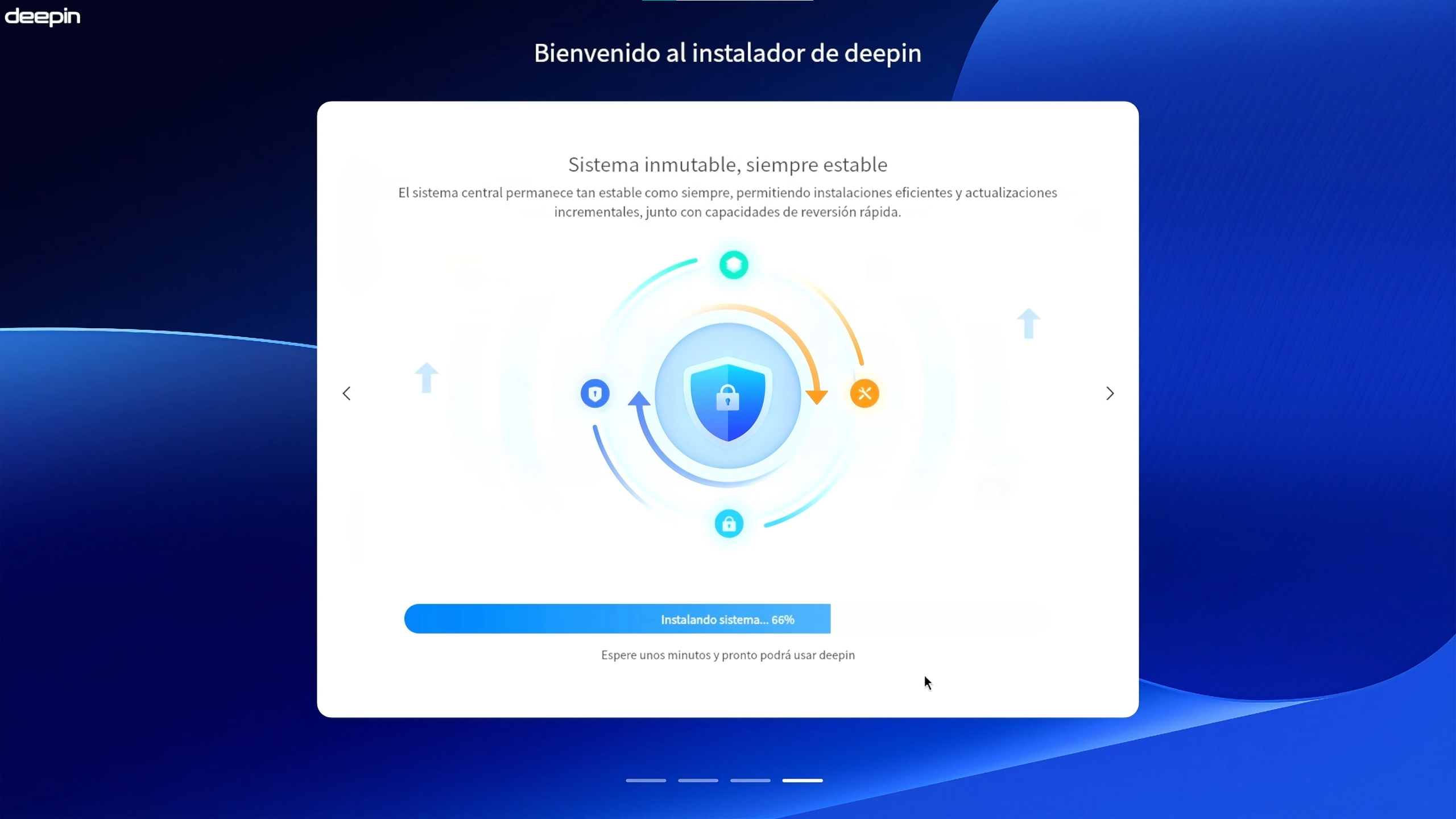 Cómo instalar Deepin 25.2 en el disco