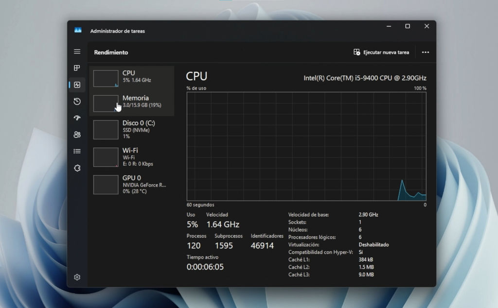 Optimizaciones en memoria RAM y aplicaciones del sistema