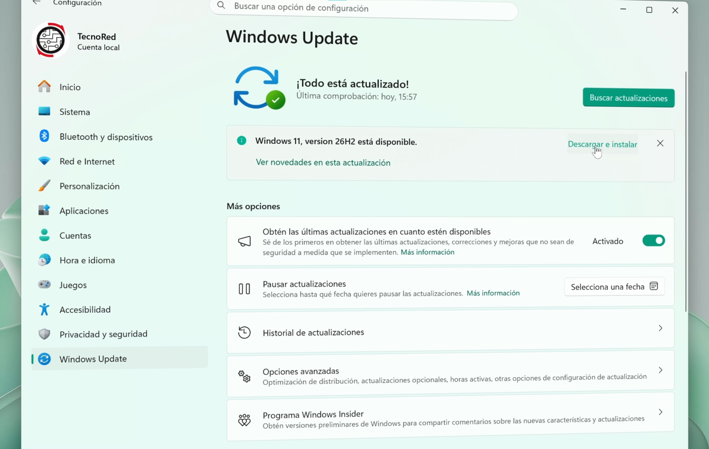 ¿Vale la pena actualizar de Windows 11 25H2 a 26H2?