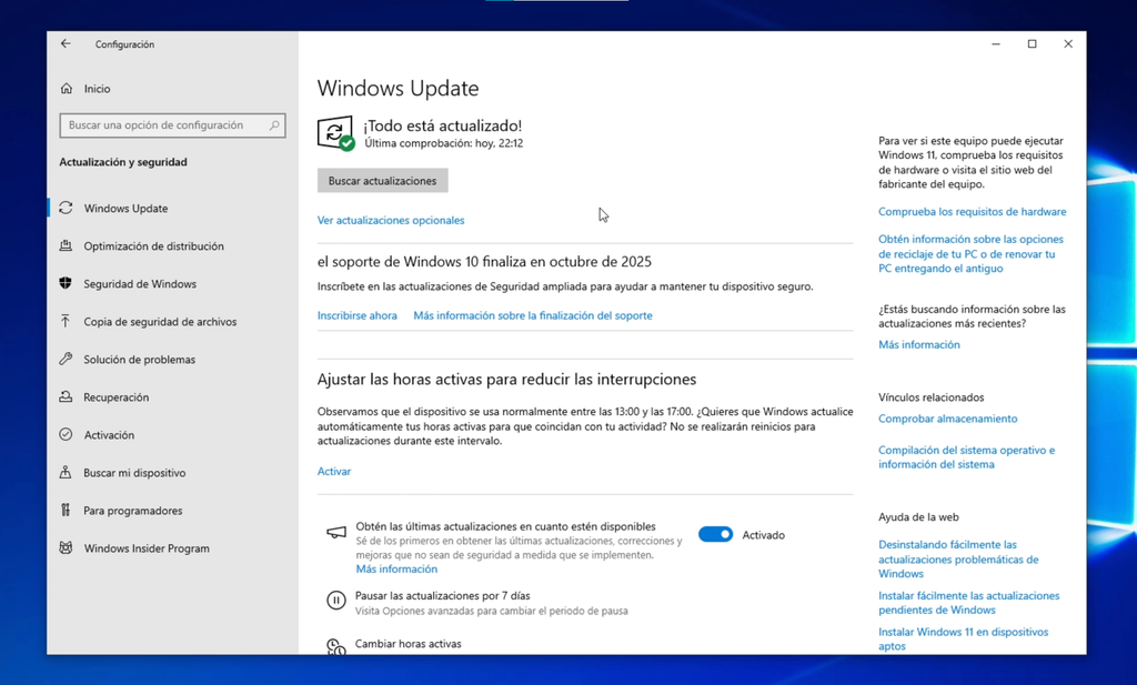 ¿Qué hacer si Windows 11 26H2 no aparece en Windows Update?