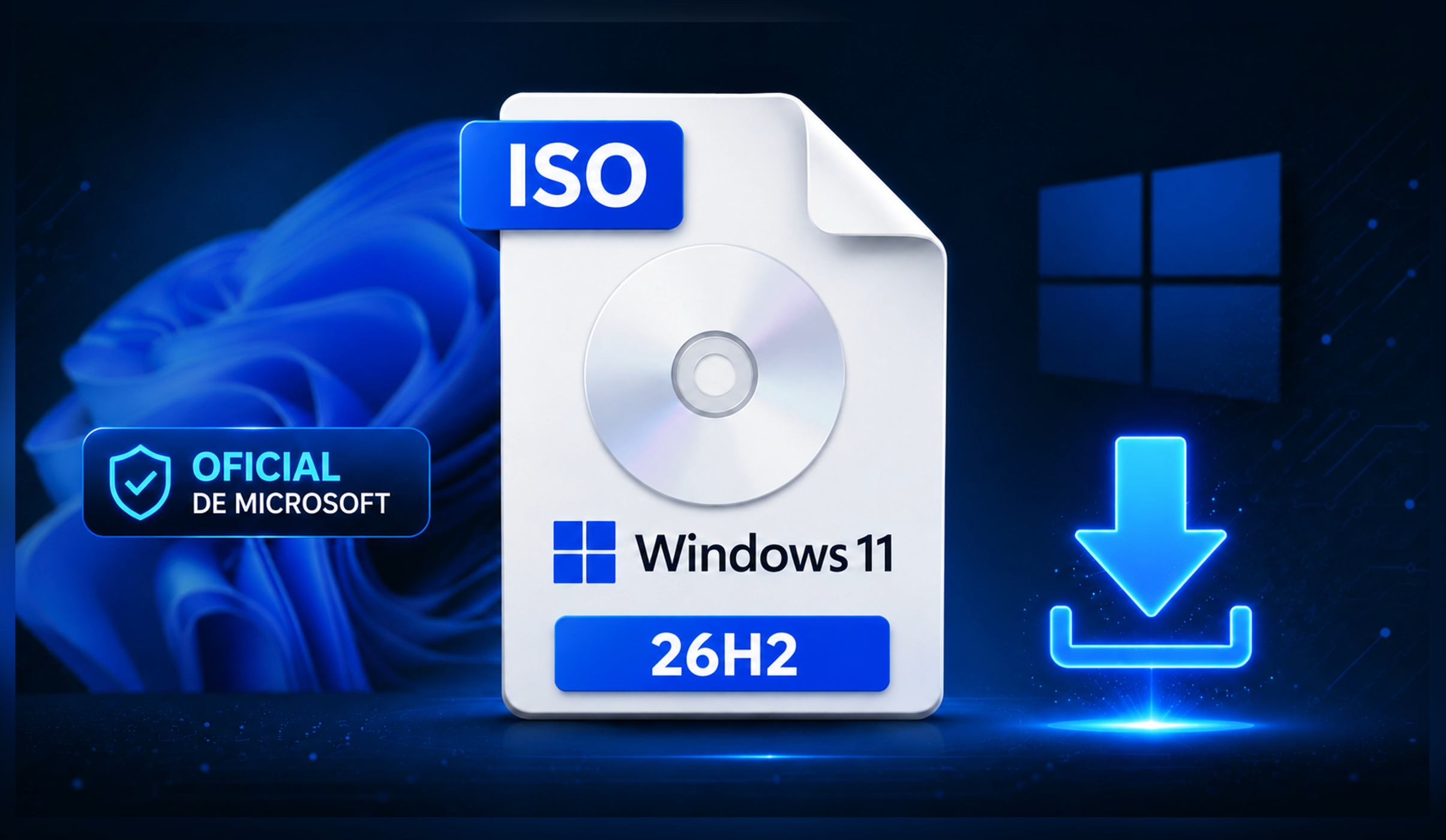 Método 2: actualizar a Windows 11 26H2 con la ISO oficial y CMD