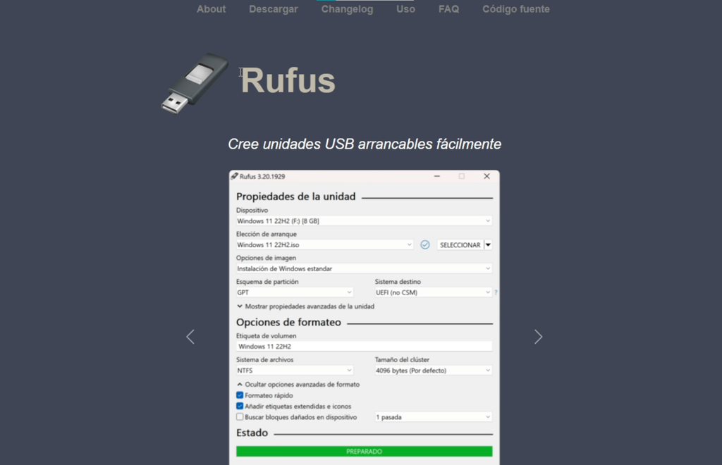Método 3: actualizar a Windows 11 26H2 desde un USB creado con Rufus