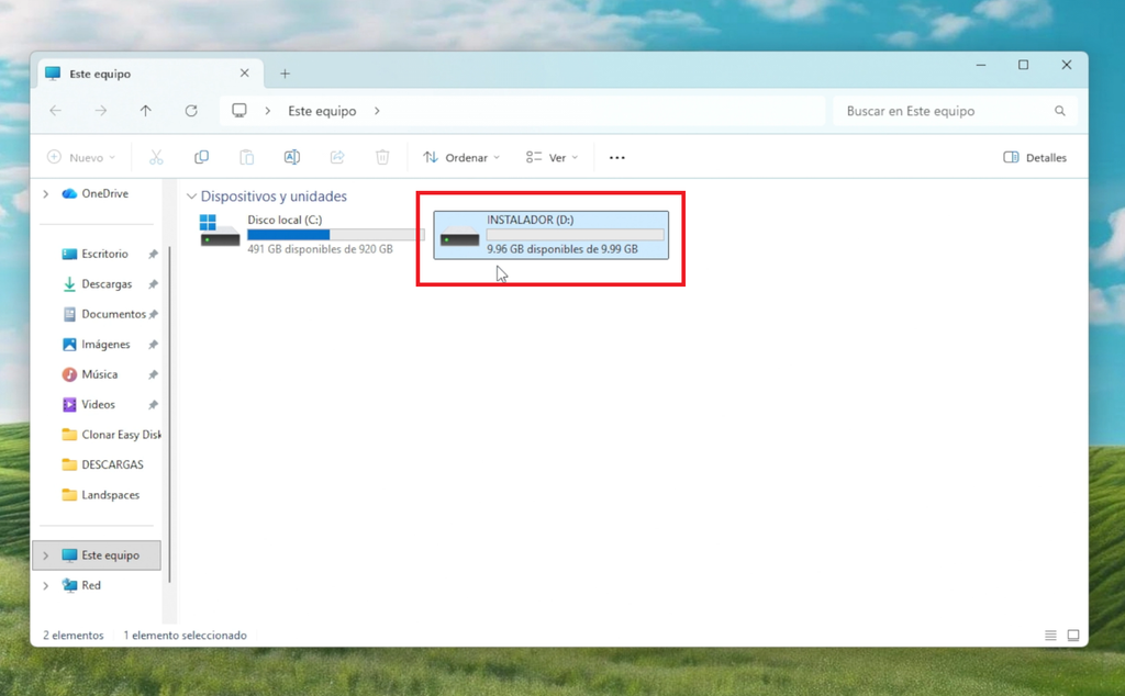Paso 1: crear una partición de 10 GB para el instalador de Windows 11