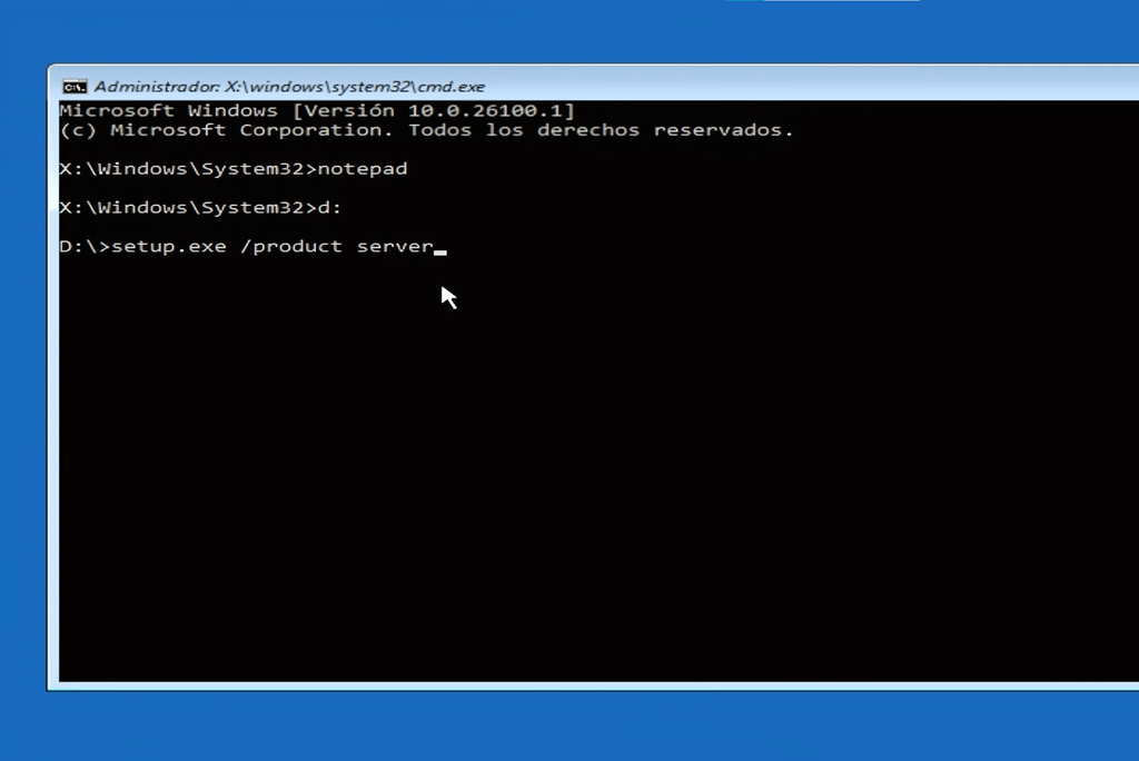 Paso 6: ejecutar el instalador de Windows 11 26H2 desde el SSD