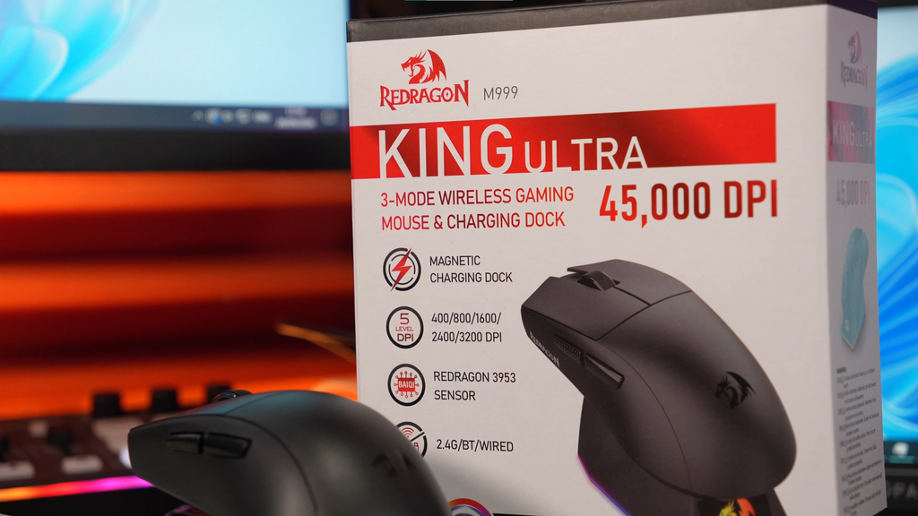 Unboxing: ¿qué incluye el Redragon M999 King Ultra?