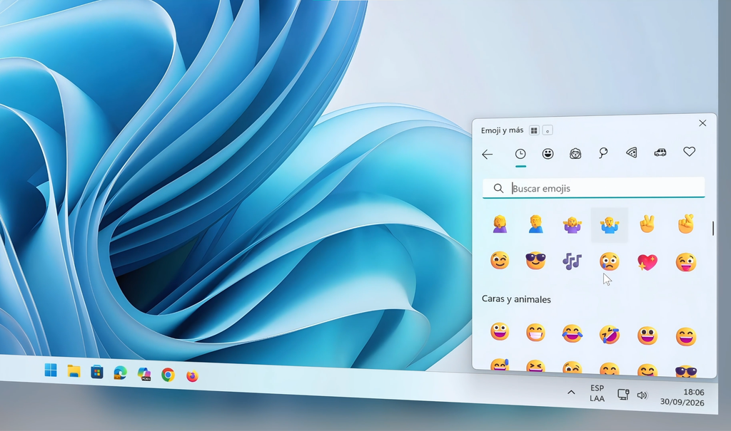 Windows 11 añade compatibilidad con Emoji 17.0