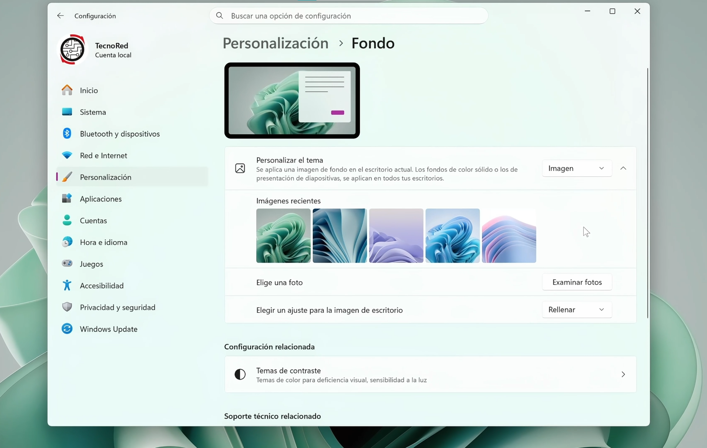 Más mejoras en la personalización de Windows 11